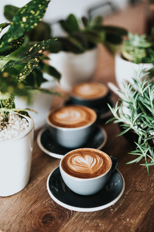Coffee and pastry